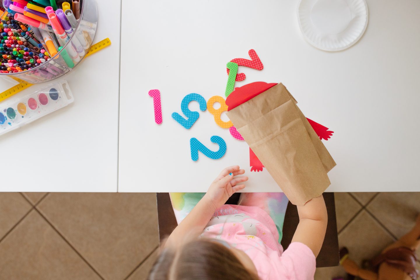 homeschool mom teaching