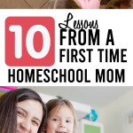 homeschool mom teaching